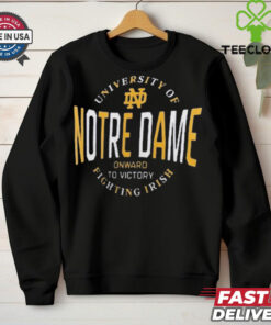 University Of Notre Dame Fighting Irish True Classics Break It Down Onward To Victory t shirt