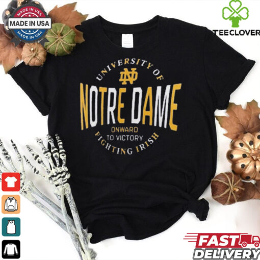 University Of Notre Dame Fighting Irish True Classics Break It Down Onward To Victory t shirt