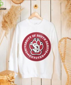 University Of South Dakota Coyotes logo T shirt