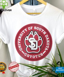 University Of South Dakota Coyotes logo T hoodie, sweater, longsleeve, shirt v-neck, t-shirt