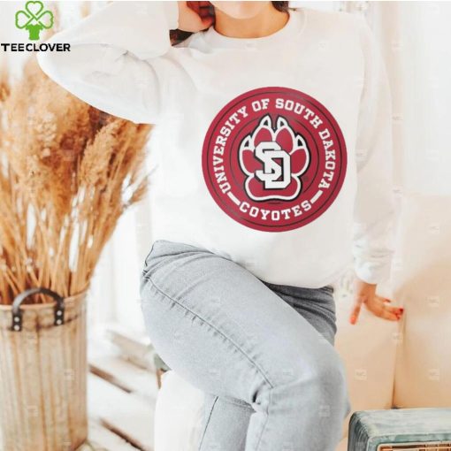 University Of South Dakota Coyotes logo T hoodie, sweater, longsleeve, shirt v-neck, t-shirt