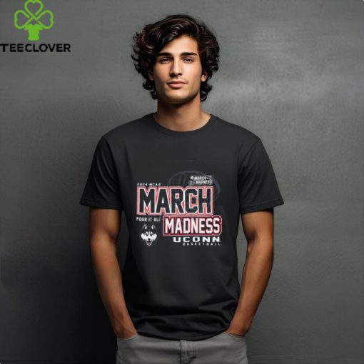 University of Connecticut 2024 W’s Bball March Madness Participant Tee shirt