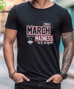 University of Connecticut 2024 W's Bball March Madness Participant Tee shirt