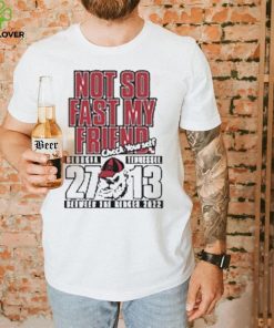 University of Georgia Football 2022 Dawgs Win over Tennessee Score T Shirt