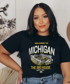 University of Michigan Football Welcome To The Big House Shirt