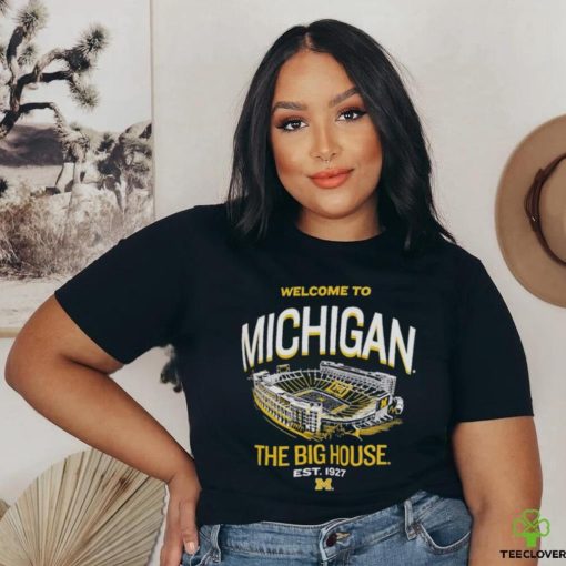 University of Michigan Football Welcome To The Big House Shirt
