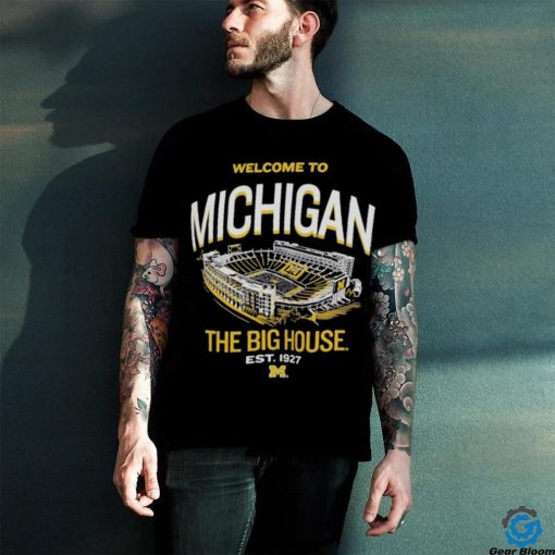 University of Michigan Football Welcome To The Big House Shirt