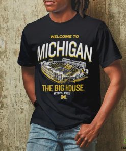 University of Michigan Football Welcome To The Big House Shirt