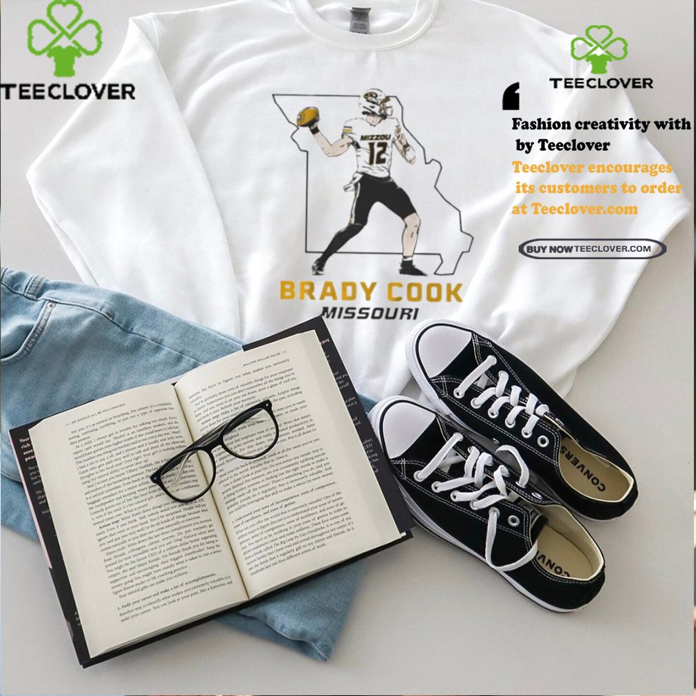 University of Missouri Mizzou Football Brady Cook State Star Pose shirt University of Missouri Mizzou Football Brady Cook State Star Pose shirt