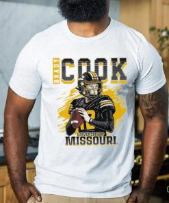 University of Missouri Tigers Brady Cook cartoon shirt