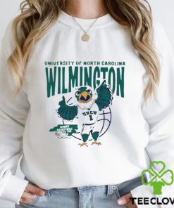 University of North California Wilmington Seahawks mascot number 1 where basketball meets the beach shirt