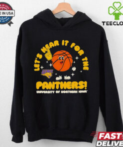 University of Northern Iowa Let’s Hear it for the Panthers Basketball shirt