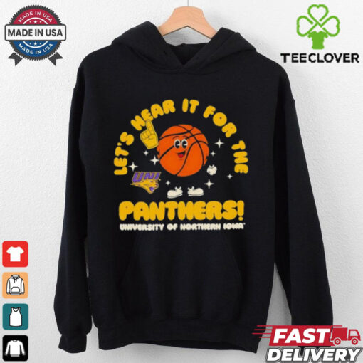 University of Northern Iowa Let’s Hear it for the Panthers Basketball shirt
