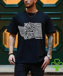 Unknown Pleasures Washington Map Leavenworth Wa New Shirt