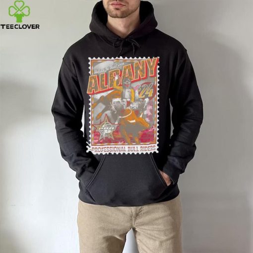 Unleash the Beast from Albany ’24 professional bull riders stamp hoodie, sweater, longsleeve, shirt v-neck, t-shirt