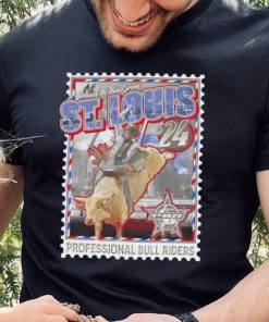 Unleash the Beast from St. Slouis ’24 professional bull riders stamp shirt