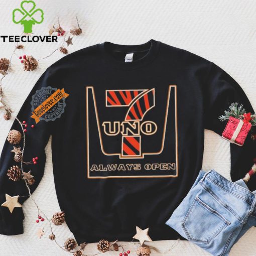 Uno always open 7 Cincinnati Bengals shirt