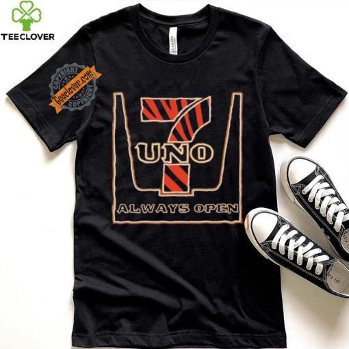 Uno always open 7 Cincinnati Bengals shirt