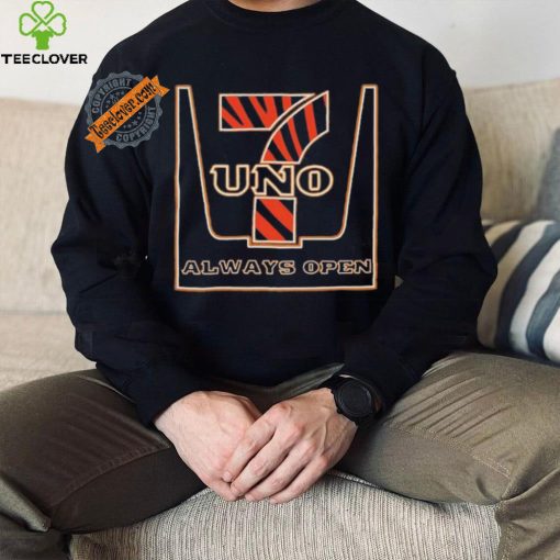 Uno always open 7 Cincinnati Bengals shirt