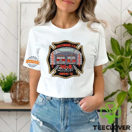 Unofficial Baltimore City Fire Department Engine 30 Shirt