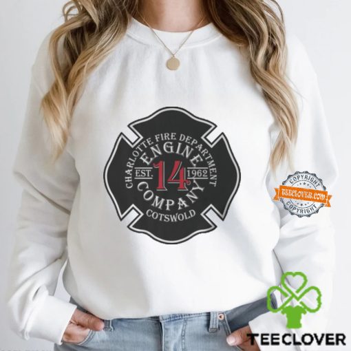 Unofficial Charlotte Fire Department Station 14 Shirt