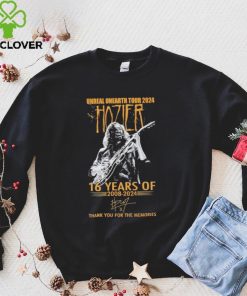 Unreal Unearth Tour 2024 Hozier 16 years of 2008 2024 thank you for the memories hoodie, sweater, longsleeve, shirt v-neck, t-shirt