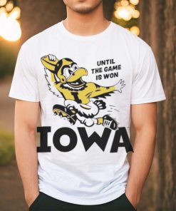 Until the game is won Iowa hoodie, sweater, longsleeve, shirt v-neck, t-shirt