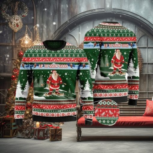 Up To Snow Good Ugly Christmas Sweater Funny For Men And Women