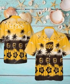 Ups Vibrant Logo Aloha Hawaiian Shirt Men And Women Gift