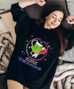 I Hate People But I Love My Houston Texans Shirt