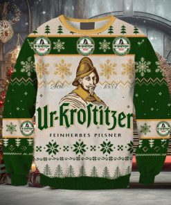 Ur Krostitzer Drink Ugly Christmas Sweater, Gift for Christmas Holiday