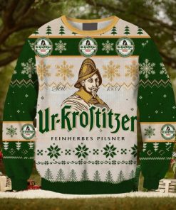 Ur Krostitzer Drink Ugly Christmas Sweater, Gift for Christmas Holiday