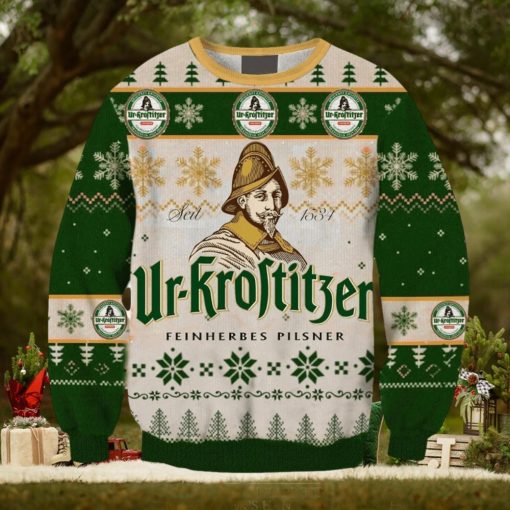 Ur Krostitzer Drink Ugly Christmas Sweater, Gift for Christmas Holiday