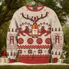 Leffe Blonde 3D Print Fun Christmas Sweater