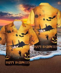 Us Air Force Massachusetts National Guard 104th Fighter Wing F 15 Halloween Hawaiian Shirt