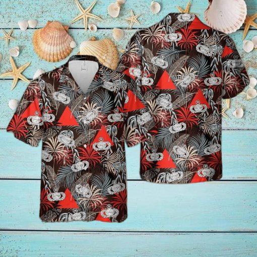 Us Air Force Master Intelligence Badge Hawaiian Shirt