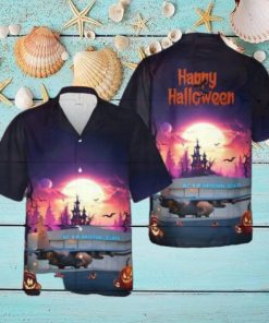 Us Air Force North Carolina National Guard Halloween Hawaiian Shirt