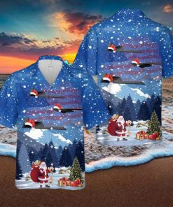 Us Air Force Northrop Grumman B 21 Raider Christmas Hawaiian Shirt