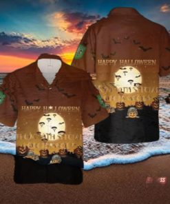 Us Army 10th Special Forces Group (10th Sfg) Halloween Hawaiian Shirt