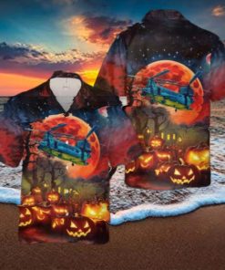 Us Army Boeing Ch 47 Chinook Halloween Hawaiian Shirt