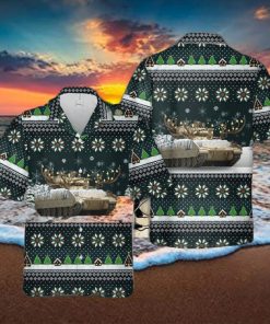 Us Army M2a3 Bradley Christmas Hawaiian Shirt