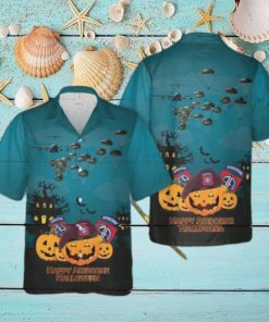 Us Army Paratroopers With The 82nd Airborne Division Parachute Halloween Hawaiian Shirts