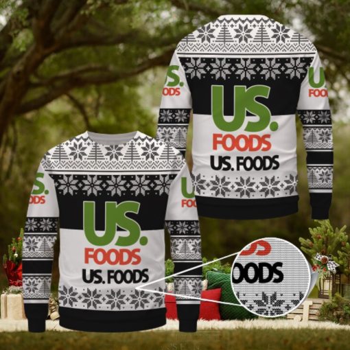 Us Foods Merry Christmas Ugly Sweater Uniform