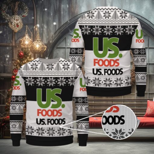 Us Foods Merry Christmas Ugly Sweater Uniform