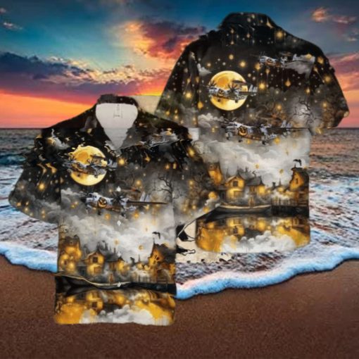 Us Navy Northrop Grumman E 2 Hawkeye Halloween Hawaiian Shirt