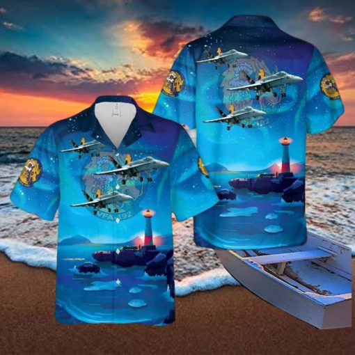 Us Navy Strike Fighter Squadron Hornet Hawaiian Shirt