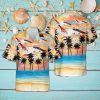 Cowboy Donald Duck Hawaiian Shirt Donald Duck Western Hawaii Shirt Disneyworld Summer Aloha Shirt