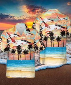 Us Navy Training Squadron 22 (vt 22) “golden Eagles” T 45c Goshawk Hawaiian Shirt