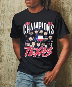 Us Sports Down Under Texas Rangers 500 Level Mlb 23 Champions Team t shirt 2 Us Sports Down Under Texas Rangers 500 Level Mlb 23 Champions Team t shirt