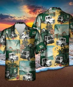 Us Waste Collector Garbage Hawaiian Shirt